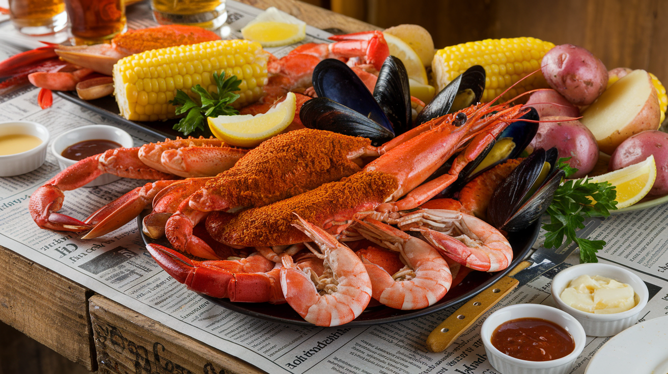 Cajun seafood boil