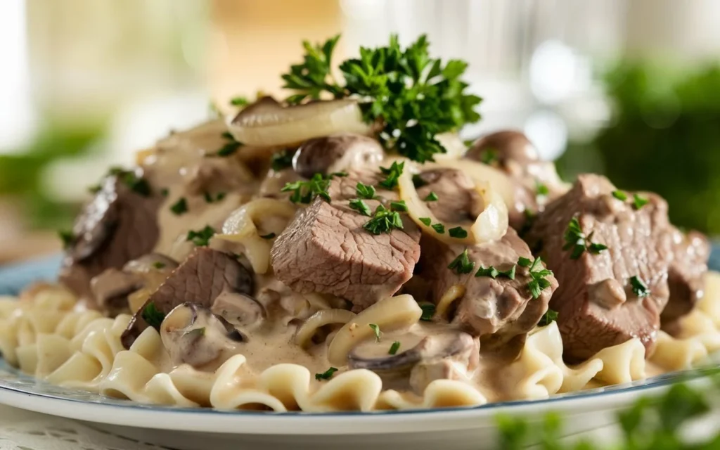 beef Stroganoff Recipe