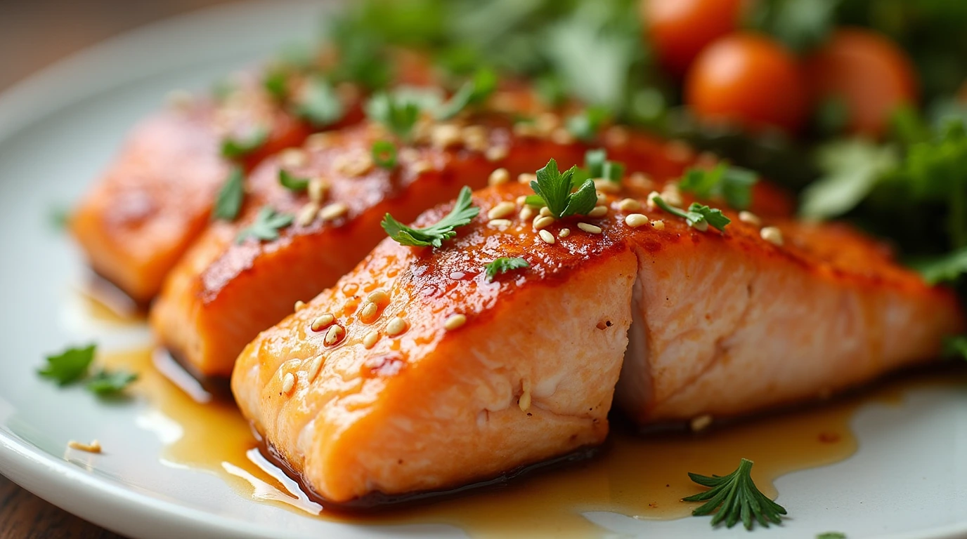 Honey Glazed Salmon